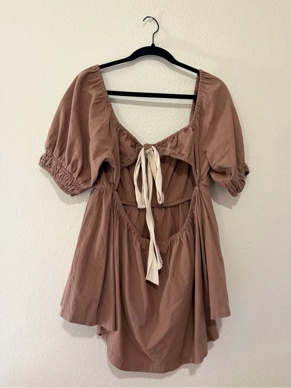Free People Donnie Matching Set with Shorts - Brown